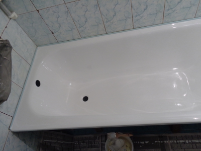 Реставрация ванны Пластолом в Харькове